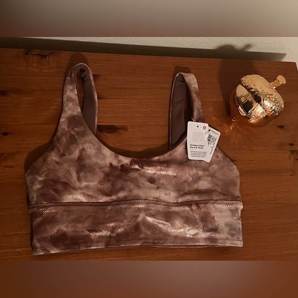 Lululemon Align Bra A/B *Shine Size 6